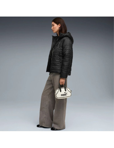Kurtka damska puma ess hooded padded czarna 685231 01