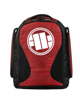 Duży plecak treningowy pitbull sportowy czerwony 109l  - 9130074500