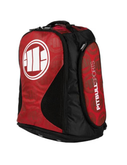 Duży plecak treningowy pitbull sportowy czerwony 109l  - 9130074500 2