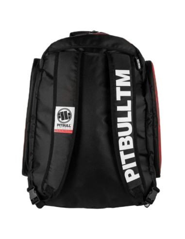 Duży plecak treningowy pitbull sportowy czerwony 109l  - 9130074500