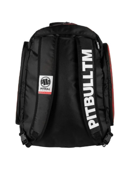 Duży plecak treningowy pitbull sportowy czerwony 109l  - 9130074500