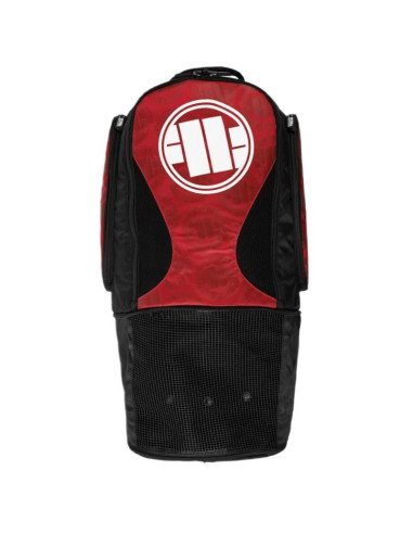 Duży plecak treningowy pitbull sportowy czerwony 109l  - 9130074500