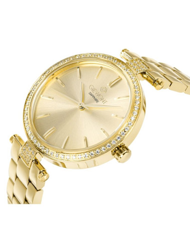 Zegarek damski giewont sapphire złoty gw9890-b2