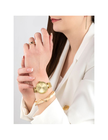 Zegarek damski giewont sapphire złoty gw9890-b2