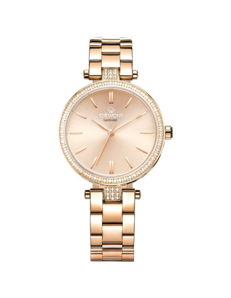 Zegarek damski giewont sapphire różowe złoto gw9890-b3