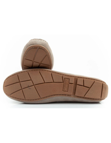 Wrangler buty męskie półbuty mokasyny maifield suede skóra naturalna beżowe