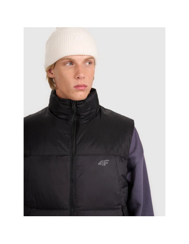Bezrękawnik puchowy z wypełnieniem syntetycznym męski 4f 4fwaw25tvjam229-20s