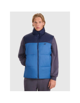 Bezrękawnik puchowy z wypełnieniem syntetycznym męski 4f 4fwaw25tvjam229-030s