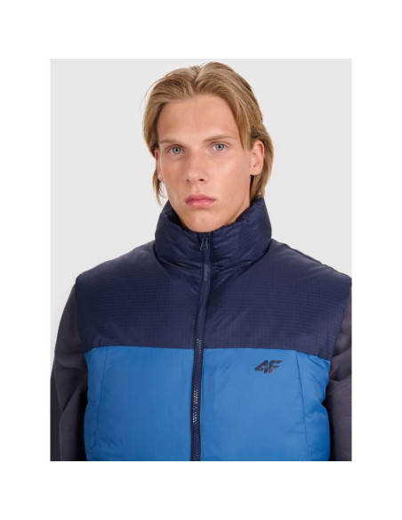 Bezrękawnik puchowy z wypełnieniem syntetycznym męski 4f 4fwaw25tvjam229-030s