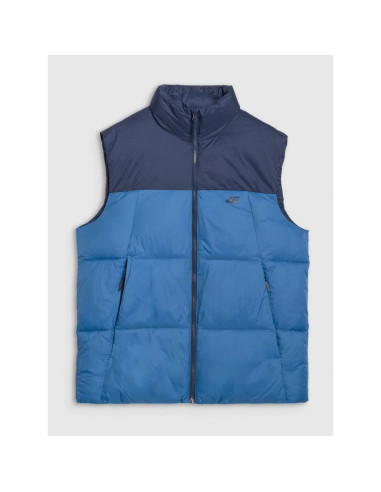 Bezrękawnik puchowy z wypełnieniem syntetycznym męski 4f 4fwaw25tvjam229-030s