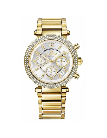 Zegarek damski giewont sapphire złoto srebrny gw3380-b2