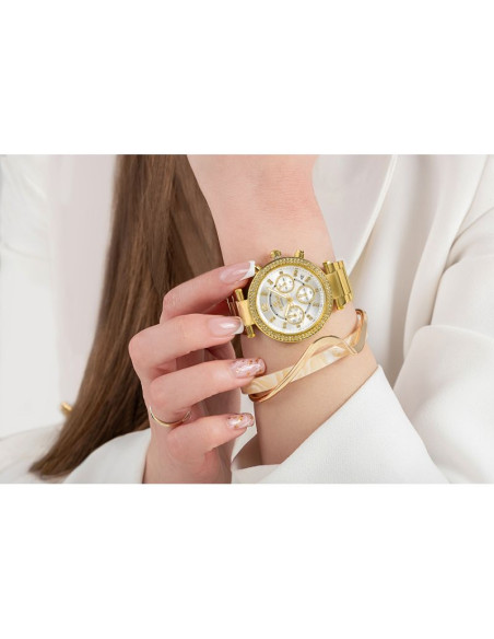 Zegarek damski giewont sapphire złoto srebrny gw3380-b2