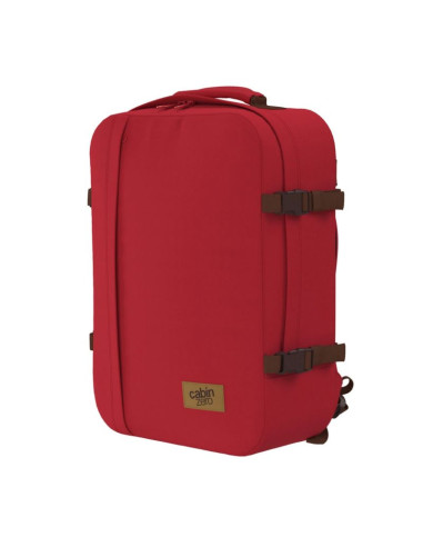 Plecak turystyczny cabin zero classic 44l podróżny czerwony - cz062303