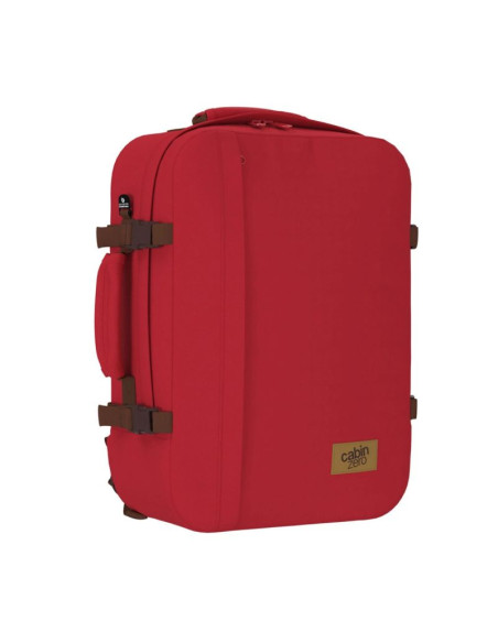 Plecak turystyczny cabin zero classic 44l podróżny czerwony - cz062303