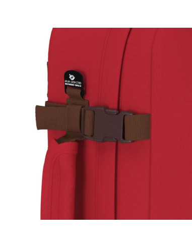 Plecak turystyczny cabin zero classic 44l podróżny czerwony - cz062303