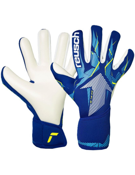 Rękawice bramkarskie reusch fastgrip advance niebieskie 5670200 4994