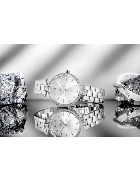 Zegarek damski giewont sapphire srebrny gw9890-b1