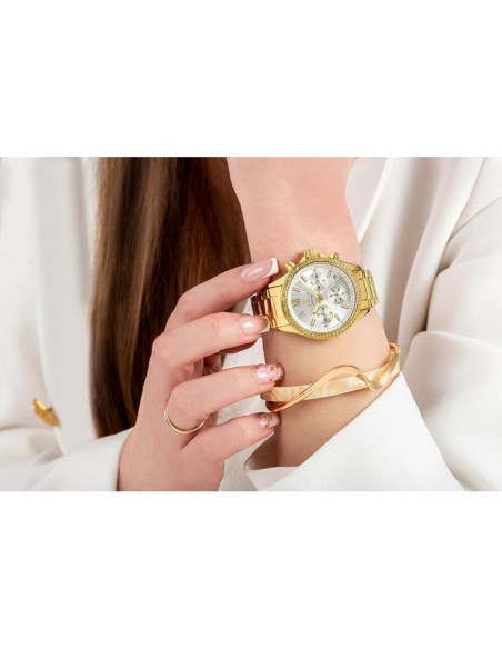 Zegarek damski giewont sapphire złoto srebrny gw3670-b2