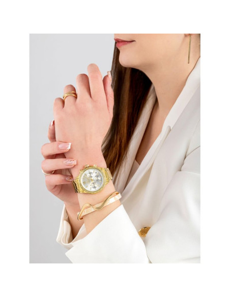 Zegarek damski giewont sapphire złoto srebrny gw3670-b2