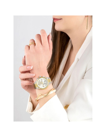 Zegarek damski giewont sapphire srebrno złoty gw3670-b4