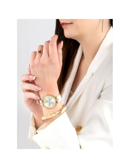 Zegarek damski giewont sapphire złoto srebrny gw9890-a2