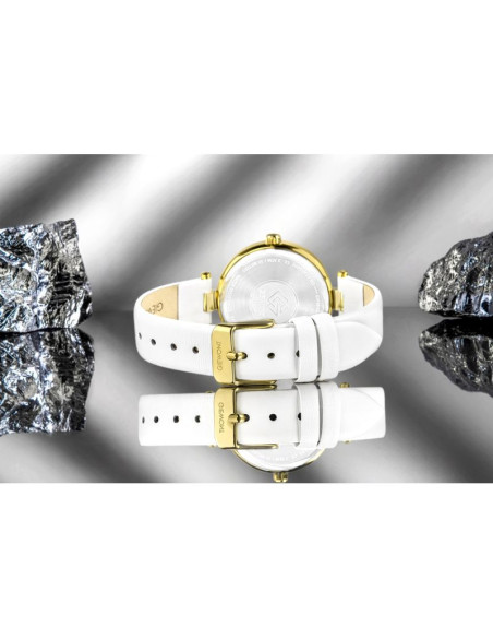 Zegarek damski giewont sapphire złoto srebrny gw9890-a2