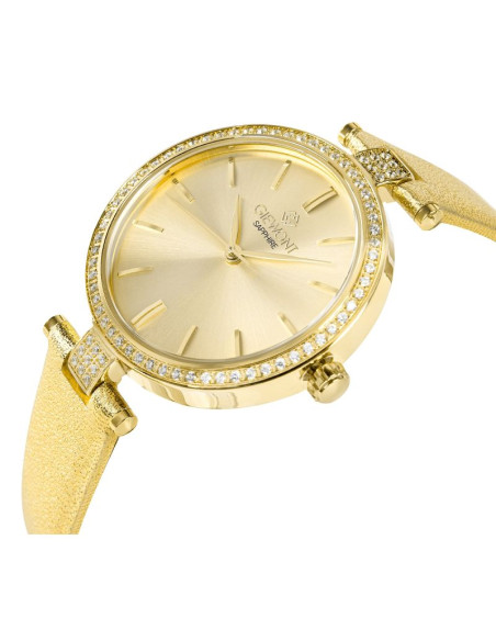 Zegarek damski giewont sapphire złoty gw9890-a3