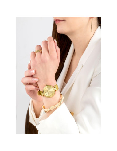 Zegarek damski giewont sapphire złoty gw9890-a3