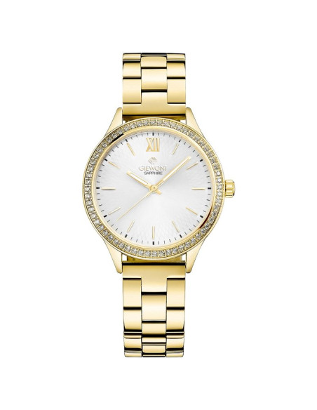 Zegarek damski giewont sapphire złoto srebrny gw1140-b2