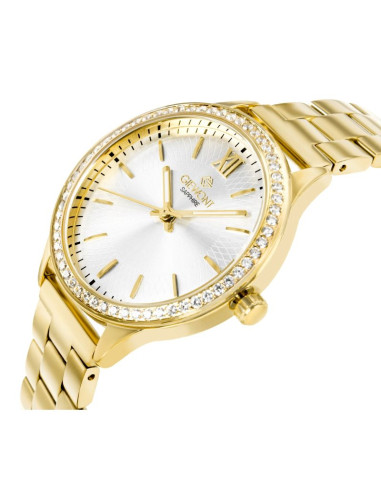 Zegarek damski giewont sapphire złoto srebrny gw1140-b2