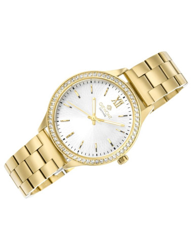 Zegarek damski giewont sapphire złoto srebrny gw1140-b2