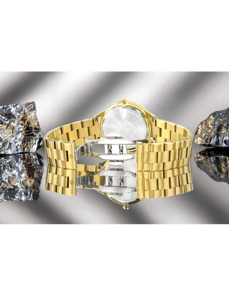 Zegarek damski giewont sapphire złoto srebrny gw1140-b2