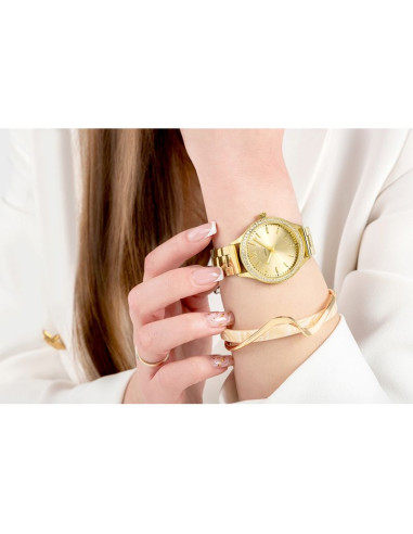 Zegarek damski giewont sapphire złoty gw1140-b3