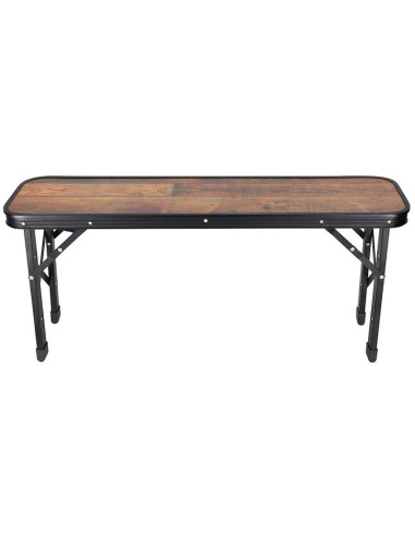 Stolik turystyczny składany kempingowy 90x60x70cm i 2 ławki 87x23x39cm drewno