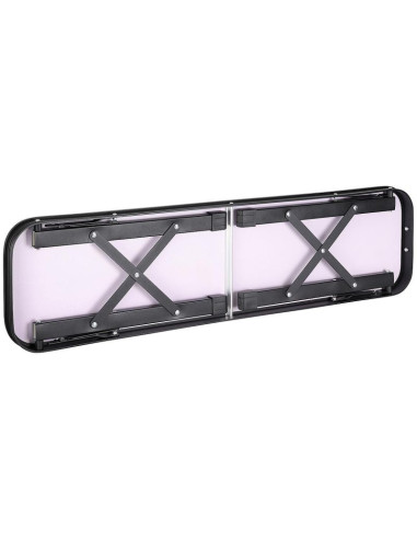 Stolik turystyczny składany kempingowy 90x60x70cm i 2 ławki 87x23x39cm drewno