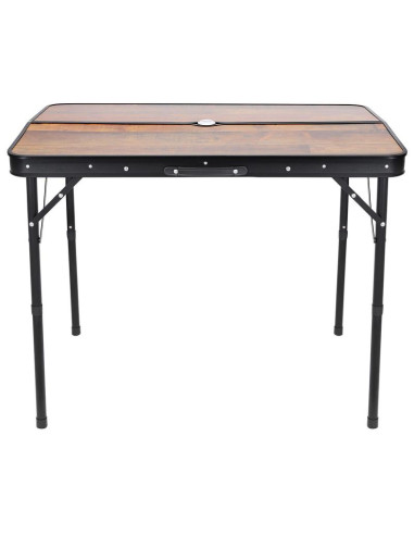 Stolik turystyczny składany kempingowy 90x60x70cm i 2 ławki 87x23x39cm drewno