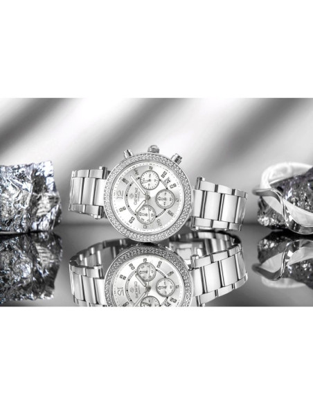 Zegarek damski giewont sapphire srebrny gw3380-b1