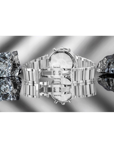 Zegarek damski giewont sapphire srebrny gw3380-b1