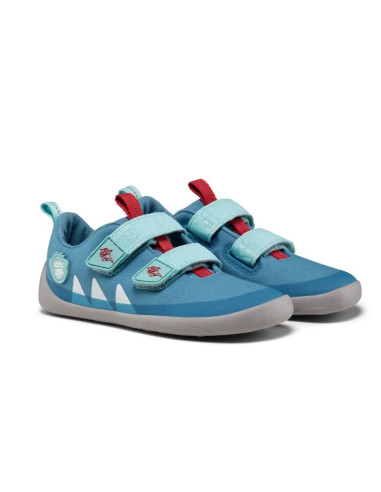 Buty affenzahn halbschuh baumwolle lucky shark jr