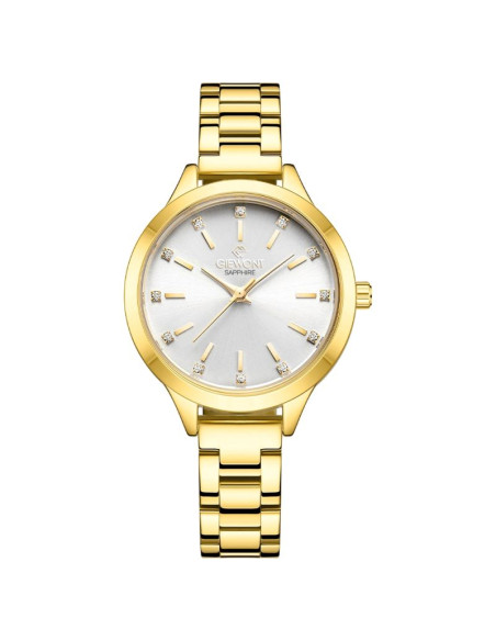 Zegarek damski giewont sapphire złoto srebrny gw2720-b2