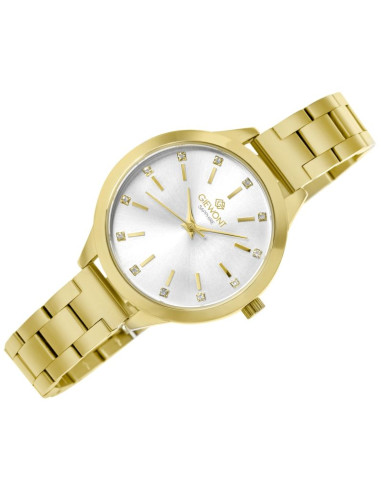 Zegarek damski giewont sapphire złoto srebrny gw2720-b2