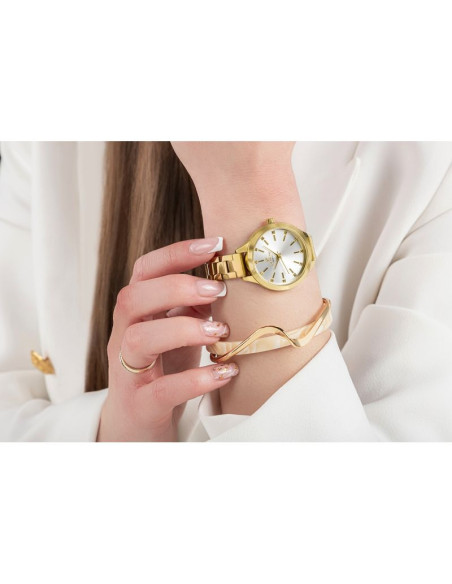 Zegarek damski giewont sapphire złoto srebrny gw2720-b2