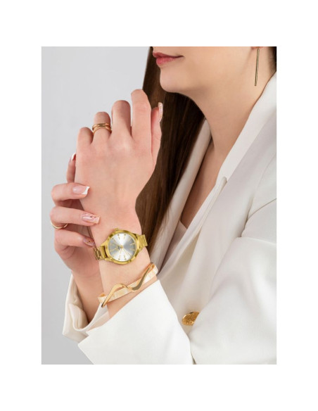 Zegarek damski giewont sapphire złoto srebrny gw2720-b2