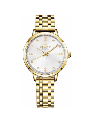 Zegarek damski giewont sapphire złoto srebrny gw7370-b2