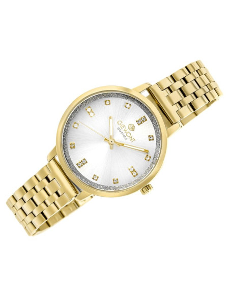 Zegarek damski giewont sapphire złoto srebrny gw7370-b2