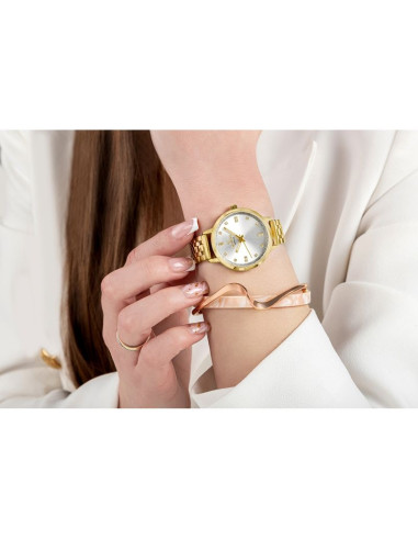 Zegarek damski giewont sapphire złoto srebrny gw7370-b2