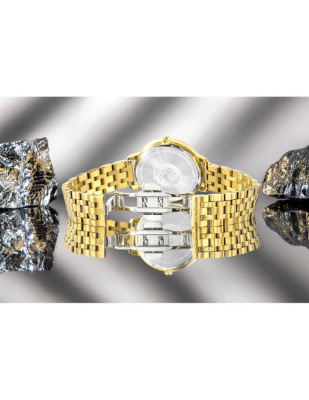 Zegarek damski giewont sapphire złoto srebrny gw7370-b2