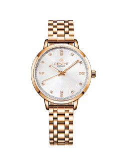 Zegarek damski giewont sapphire różowe złoto gw7370-b3