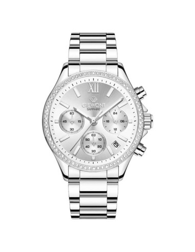 Zegarek damski giewont sapphire srebrny gw3670-b1