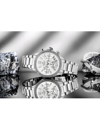 Zegarek damski giewont sapphire srebrny gw3670-b1